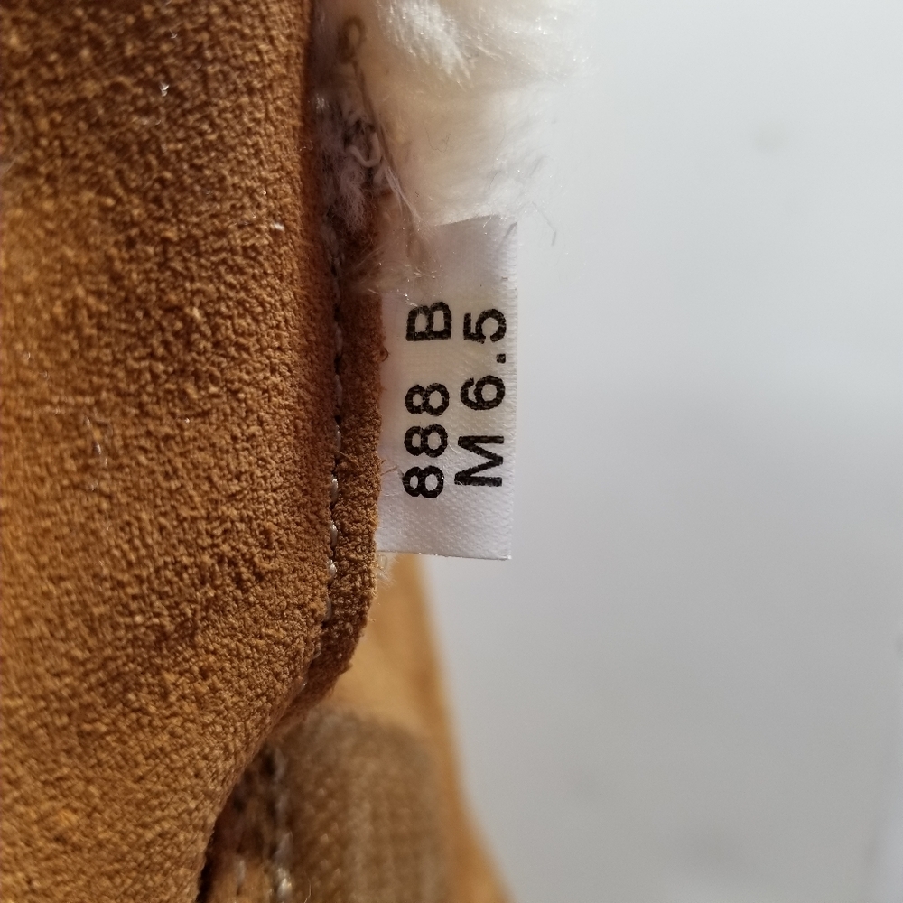 Orthofeet Florence Booties Women's 6.5 Camel Suede Boot Shearling Lined - Picture 5 of 6